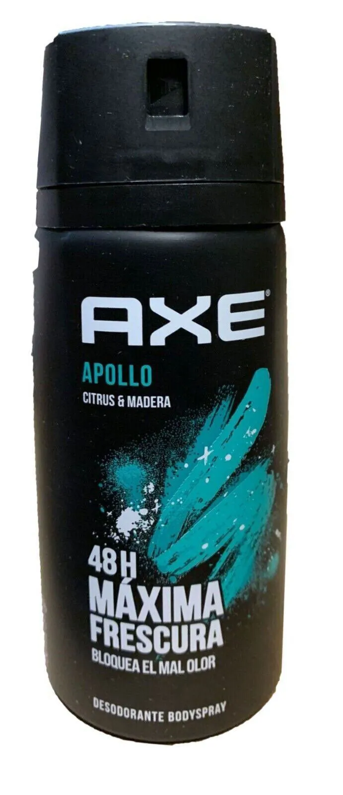 Axe Apollo Men's Deodorant 48h Protection Body Spray 150ml / 5.07Oz (5 Pack)