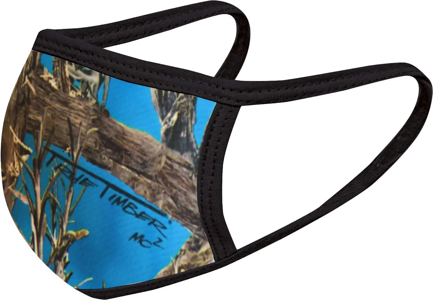 Camo Hunter Print Face Mask Five Pack - With pocket for filter