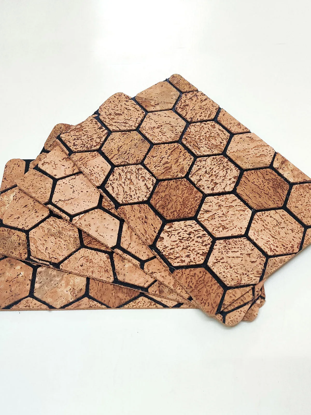 Cork Dinner Table Set Of Coasters Trivets Placemats - 6 Each