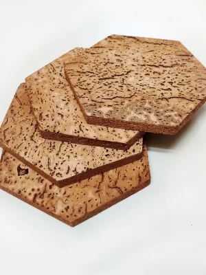Cork Trivets Set Of 6