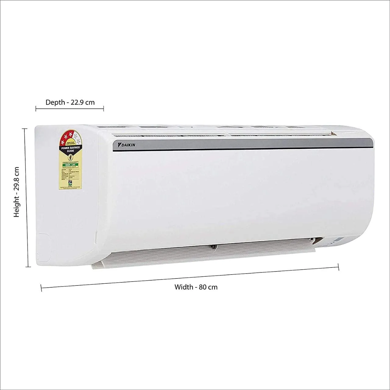 DAIKIN GTL50UV16 1.5 TON 3 STAR WITHOUT PIPE COPPER   Fixed Speed AC