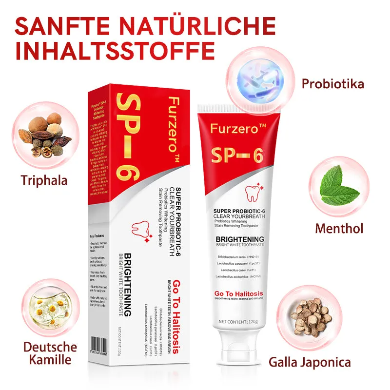 Furzero SP-6 Probiotic Ultra Whitening ZahnpastaDGMKGVERKAUF 75% RABATT
