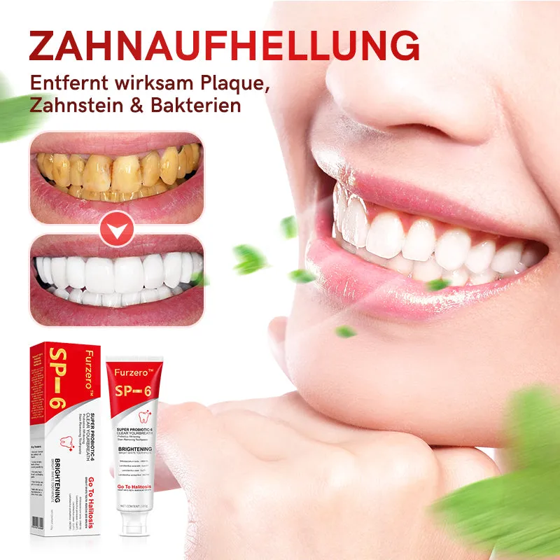 Furzero SP-6 Probiotic Ultra Whitening ZahnpastaVERKAUF 75% RABATT