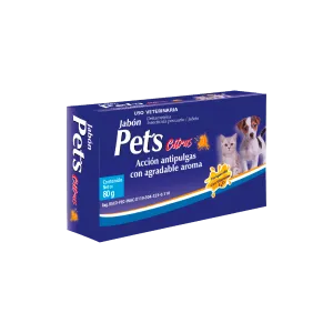 Jabón Pets 80 Gr Antipulgas - Biochem
