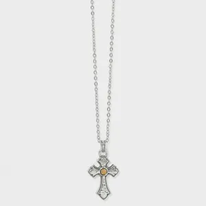 Majestic Regal Cross Reversible Necklace