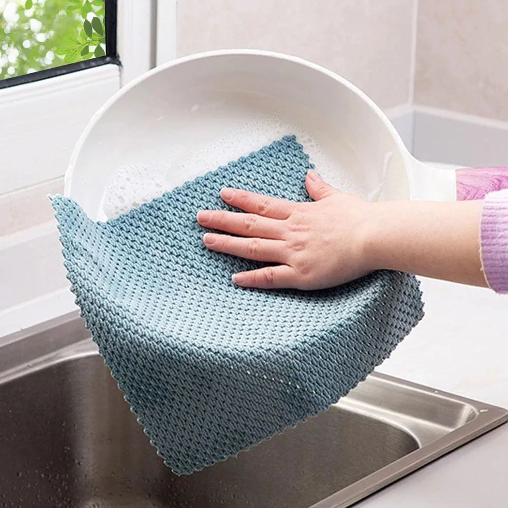 Soft Super Absorbent Microfiber Cleaning Kitchen Towel