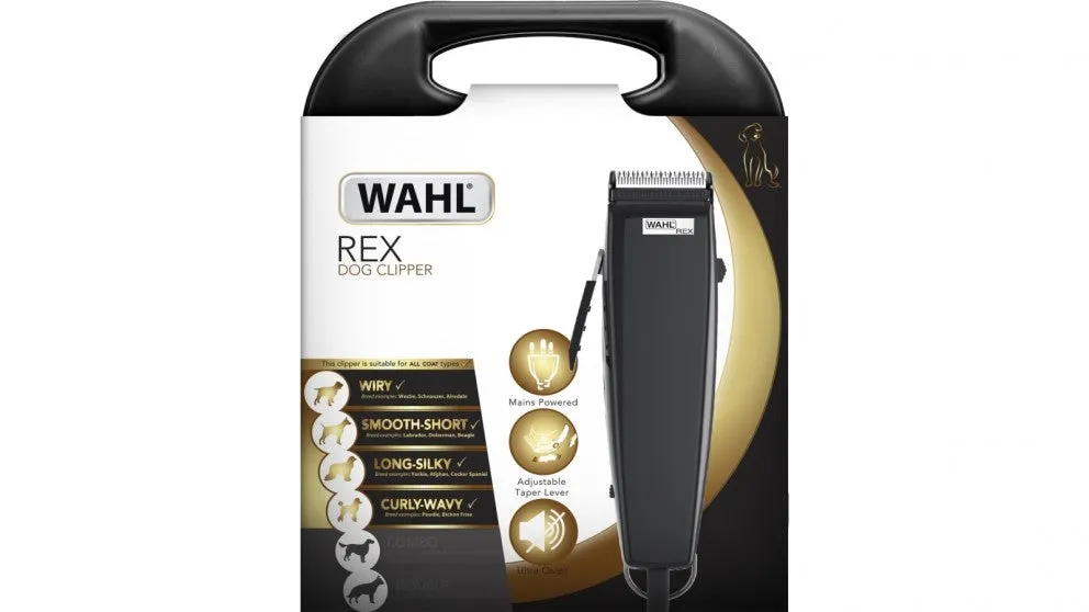 Wahl Rex Corder Pet Clipper Kit with Storage Case